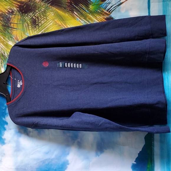 BOCA CLASSIC Men's Long sleeves pullover Original fit light sweatshirt size L - Picture 1 of 4